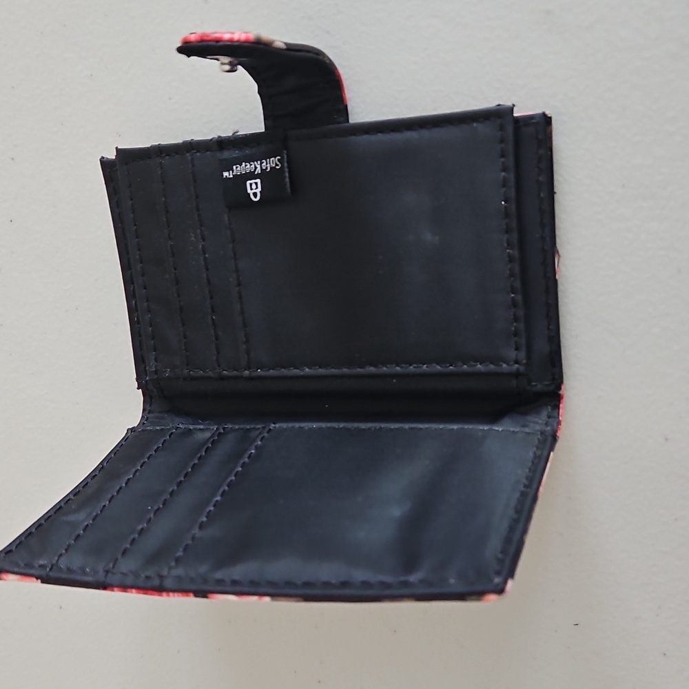 Safe Keeper Floral Black Wallet - Picture 7 of 11